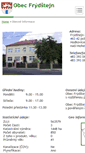 Mobile Screenshot of obec-frydstejn.cz